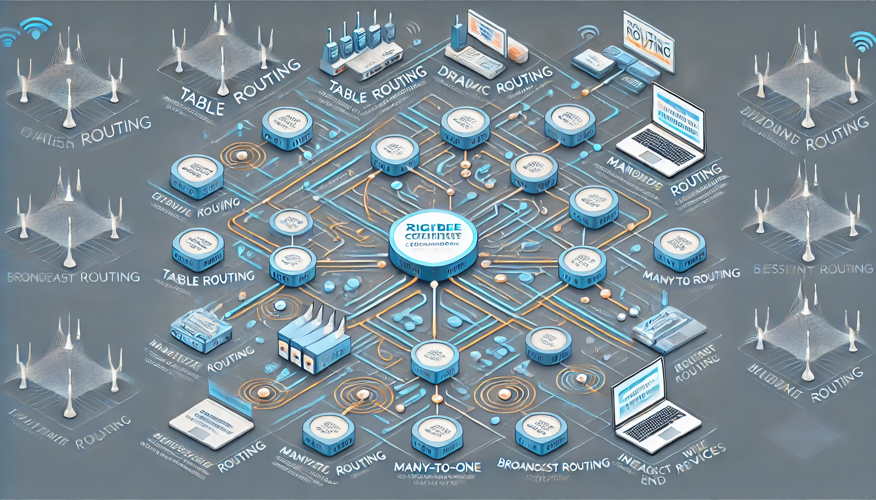 Zigbee-Routing-Mechanismen: Table Routing, Source Routing, Many-to-One ...