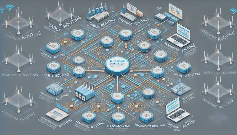 Featured image of post Zigbee-Routing-Mechanismen: Table Routing, Source Routing, Many-to-One & Broadcast Routing erklärt